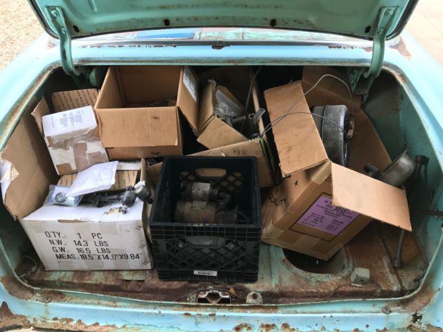 1956 Blue Chevrolet Bel Air/150/210 Sedan