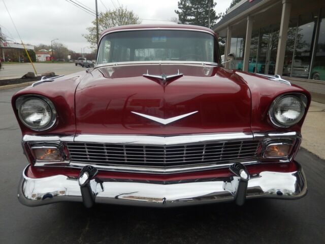 1956 Burgundy Chevrolet Bel Air/150/210 Wagon