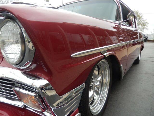 1956 Burgundy Chevrolet Bel Air/150/210 Wagon
