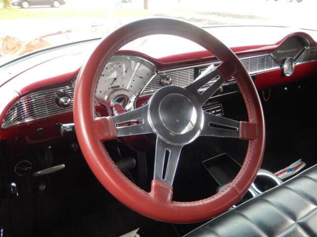 1956 Burgundy Chevrolet Bel Air/150/210 Wagon