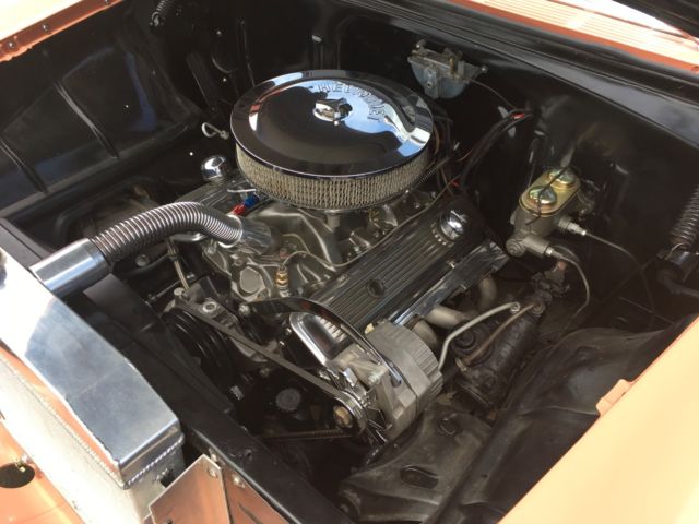 1956 Orange Chevrolet Bel Air/150/210 Wagon