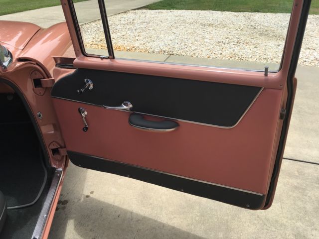 1956 Orange Chevrolet Bel Air/150/210 Wagon