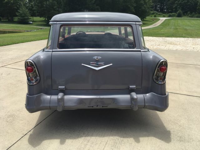 1956 Orange Chevrolet Bel Air/150/210 Wagon