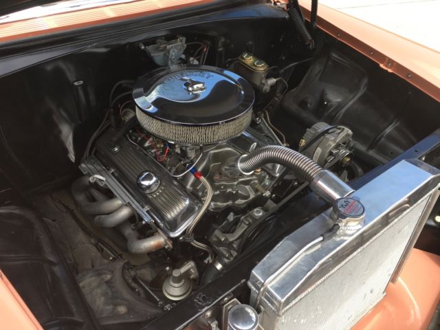 1956 Orange Chevrolet Bel Air/150/210 Wagon