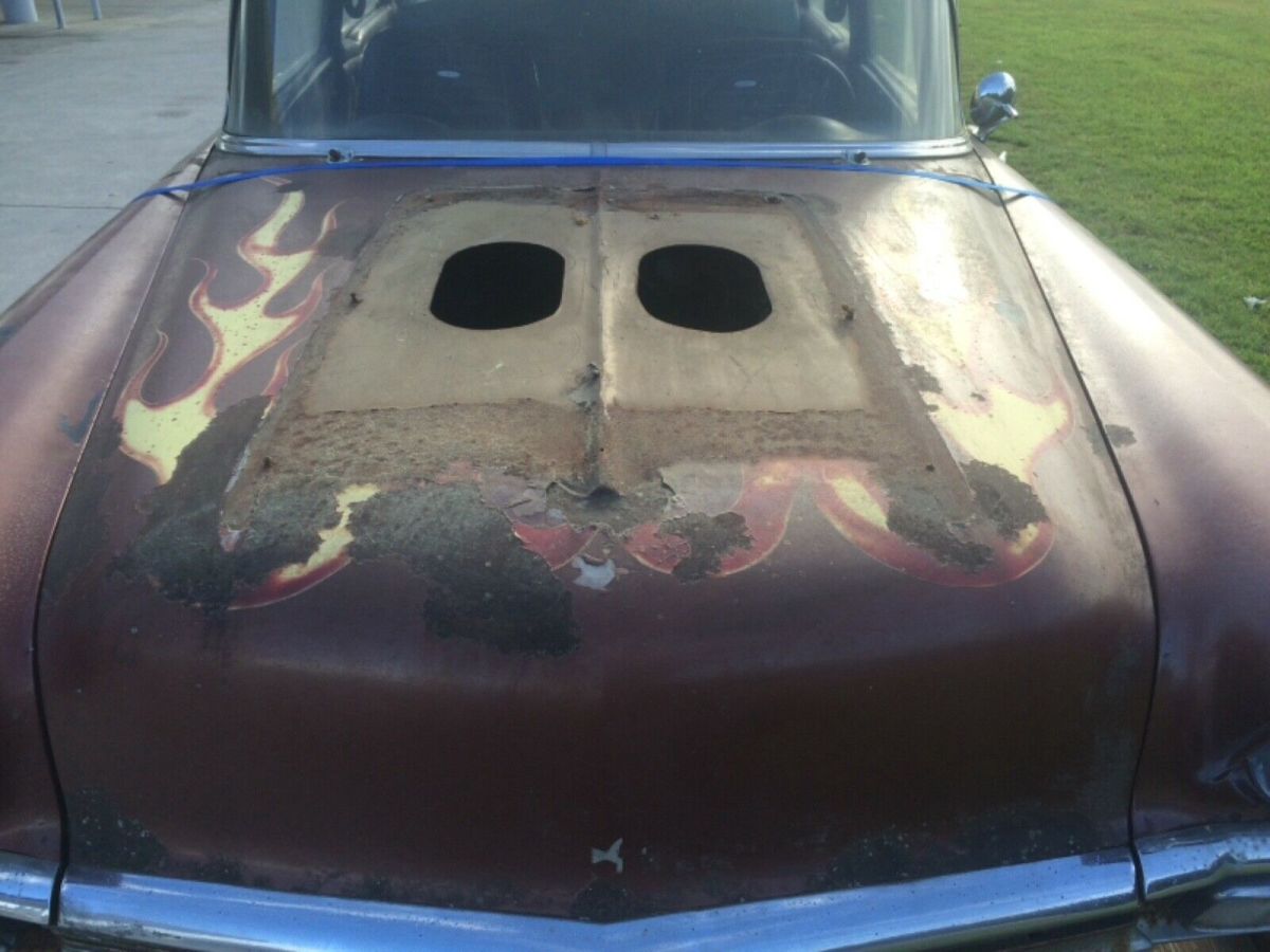 1956 Yellow Chevrolet 210