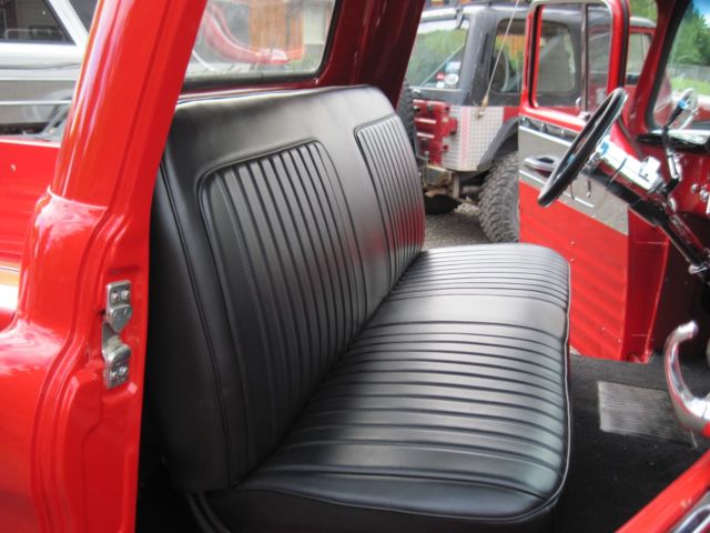 1956 Red Chevrolet Truck 3100 Short Box 1/2 ton Pick Up
