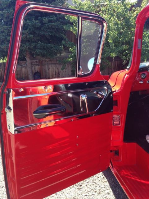 1956 Red Chevrolet Truck 3100 Short Box 1/2 ton Pick Up