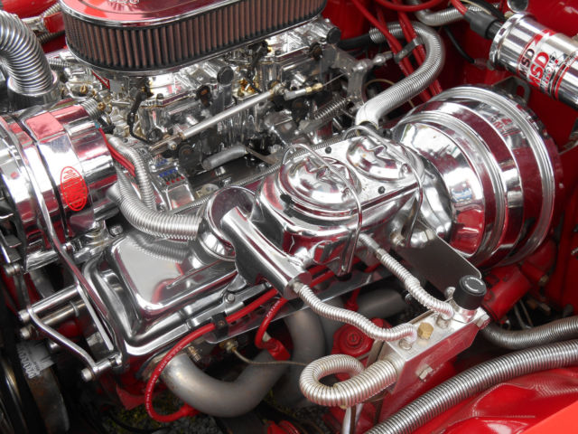 1956 red Chevrolet Bel Air/150/210 150