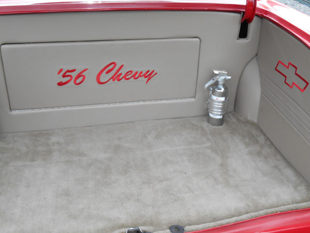 1956 red Chevrolet Bel Air/150/210 150