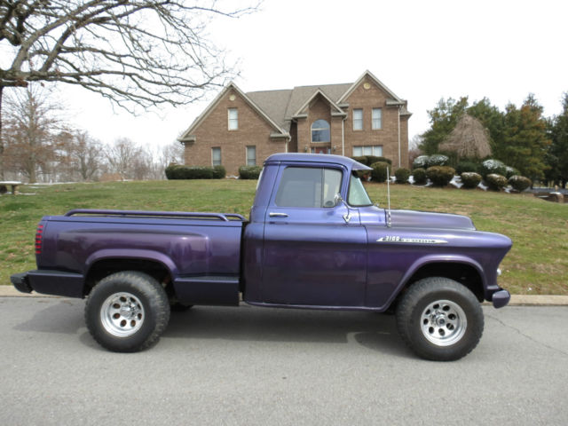 1956 Purple Chevrolet Other Pickups Standard Cab Pickup