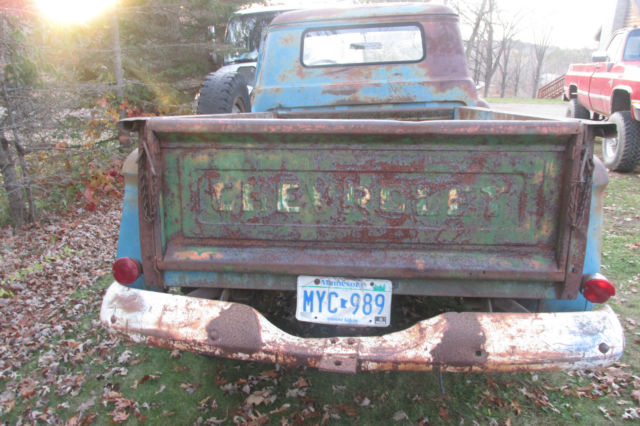 1956 Black Chevrolet Other Pickups