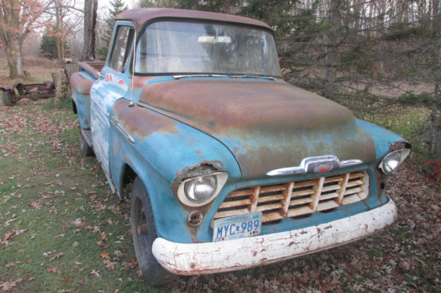 1956 Black Chevrolet Other Pickups