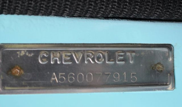 1956 Blue Chevrolet Bel Air/150/210 Hardtop