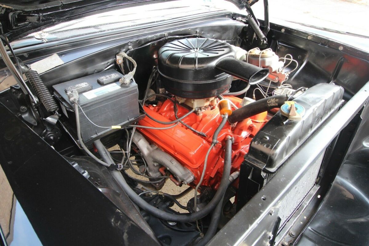 1956 Black Chevrolet Bel Air/150/210 Coupe