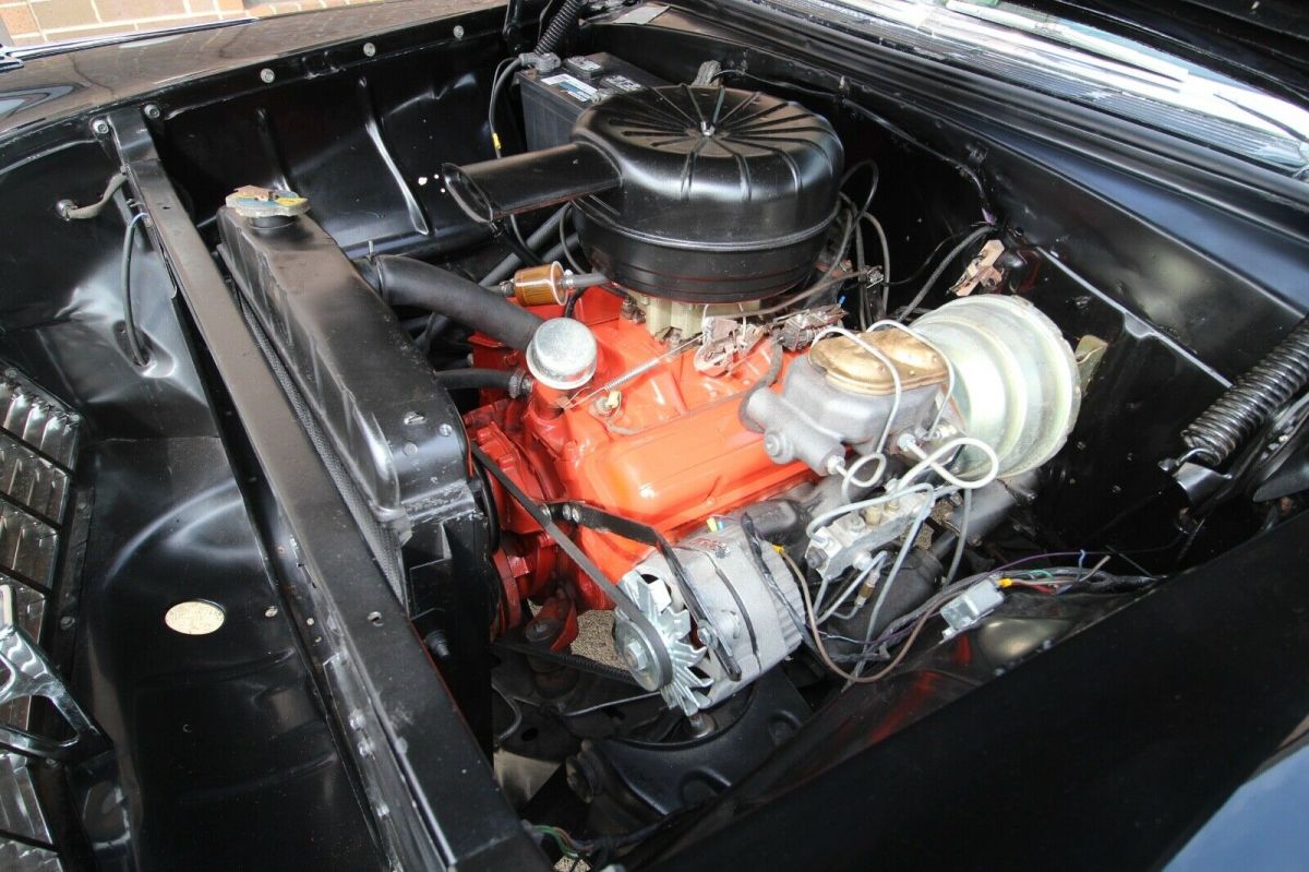 1956 Black Chevrolet Bel Air/150/210 Coupe