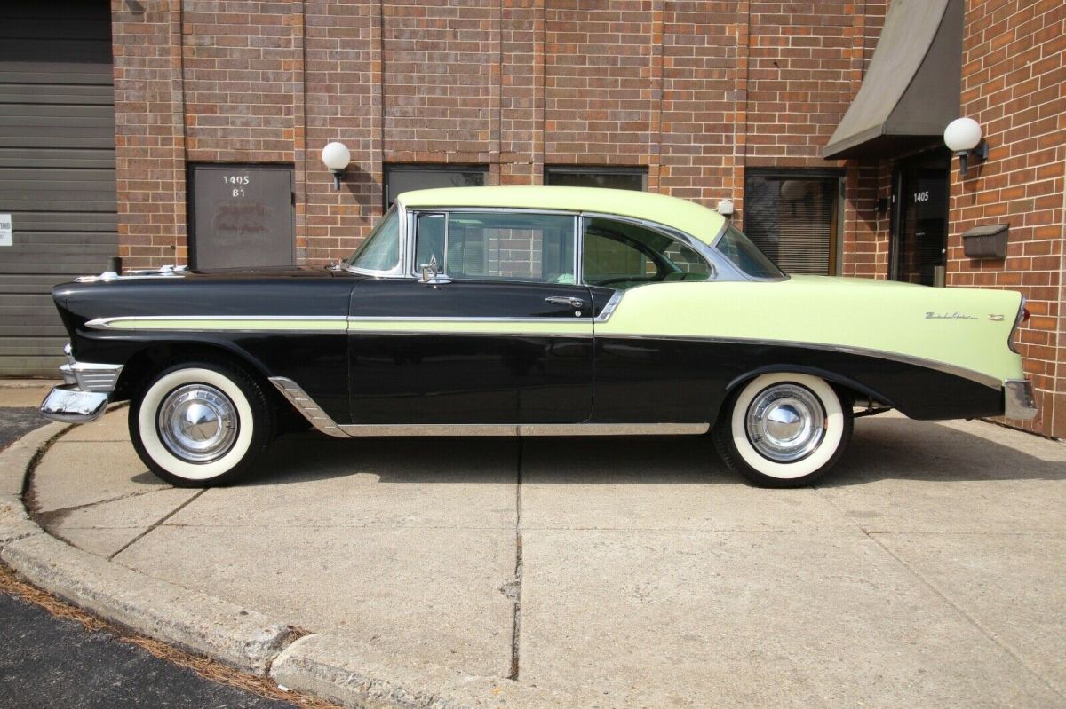 1956 Black Chevrolet Bel Air/150/210 Coupe