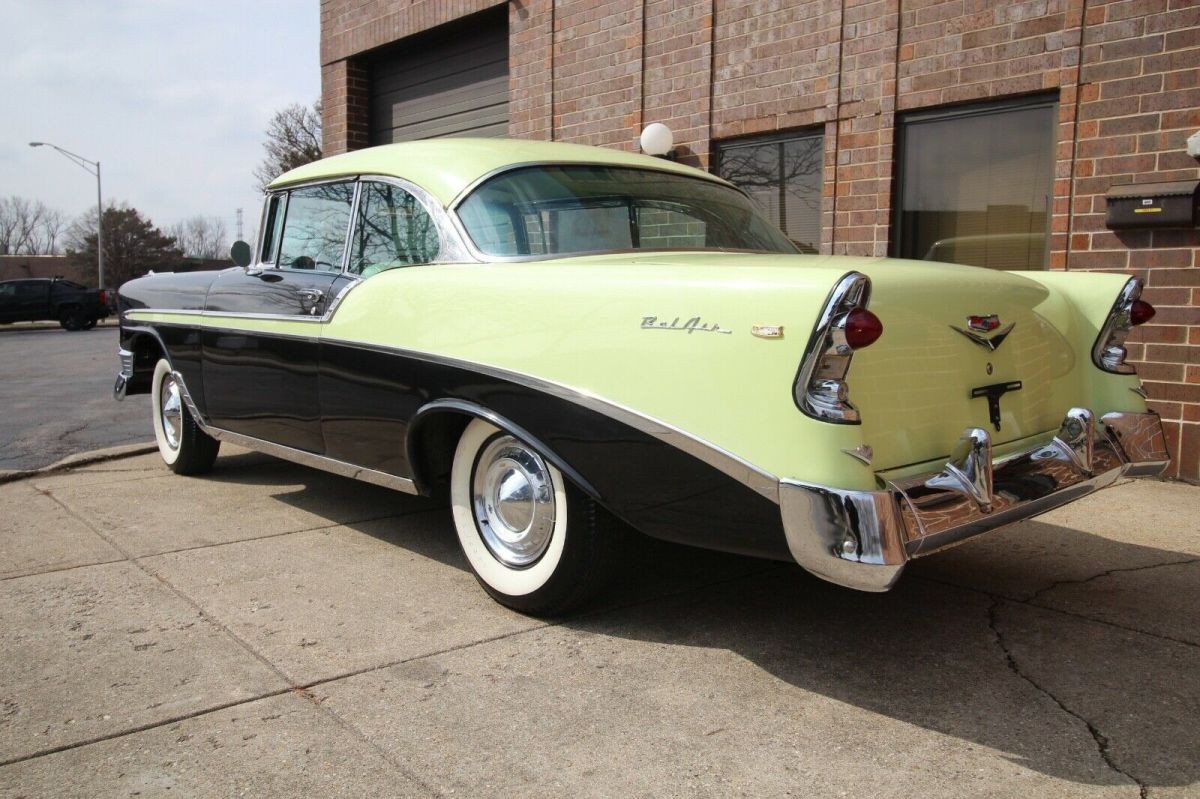 1956 Black Chevrolet Bel Air/150/210 Coupe