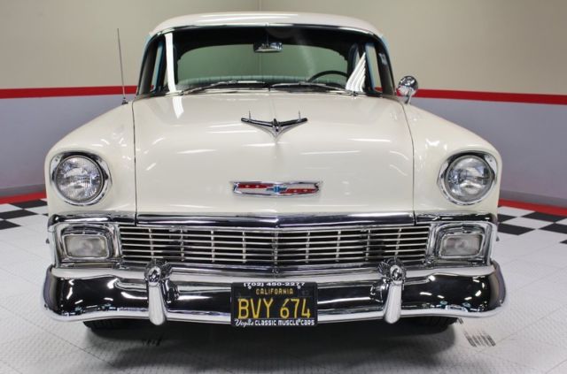 1956 Blue Chevrolet Bel Air/150/210 Hardtop