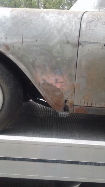 1956 Bare Metal Chevrolet Bel Air/150/210 Sedan