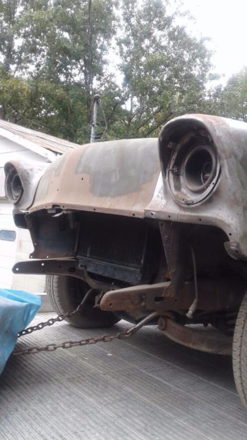 1956 Bare Metal Chevrolet Bel Air/150/210 Sedan