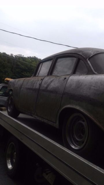 1956 Bare Metal Chevrolet Bel Air/150/210 Sedan