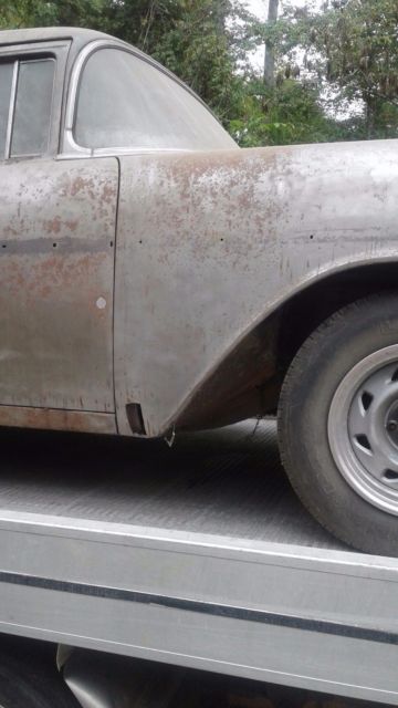 1956 Bare Metal Chevrolet Bel Air/150/210 Sedan