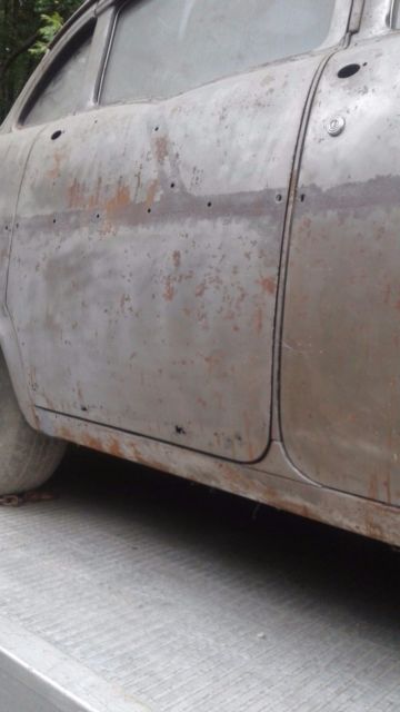 1956 Bare Metal Chevrolet Bel Air/150/210 Sedan