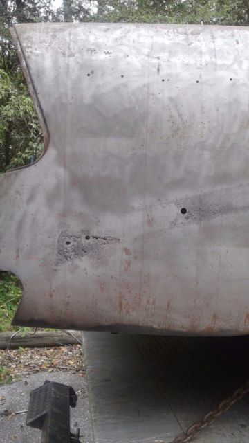 1956 Bare Metal Chevrolet Bel Air/150/210 Sedan