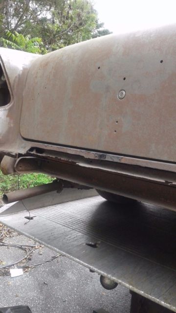 1956 Bare Metal Chevrolet Bel Air/150/210 Sedan