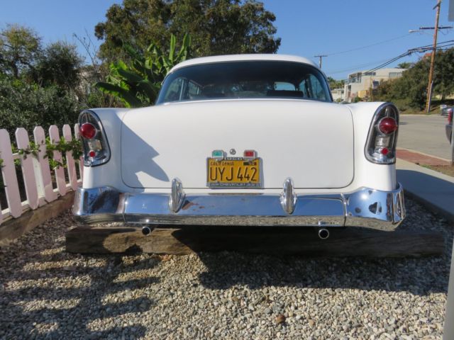 1956 Red/White Chevrolet Bel Air/150/210 Coupe