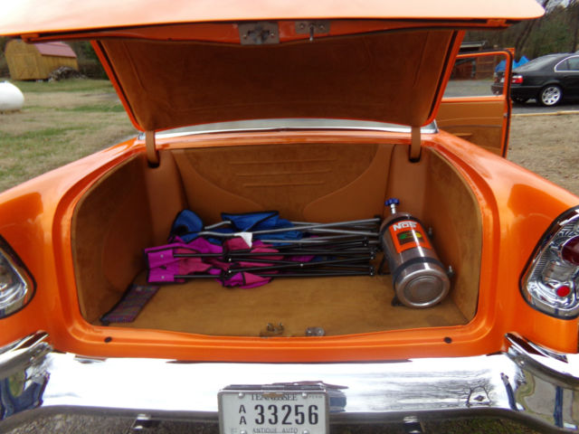 1956 Tangelo Orange Pearl Chevrolet Bel Air/150/210 Sedan