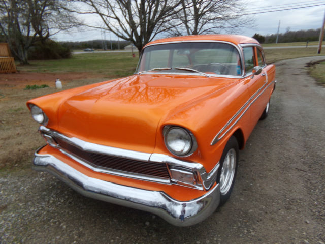 1956 Tangelo Orange Pearl Chevrolet Bel Air/150/210 Sedan