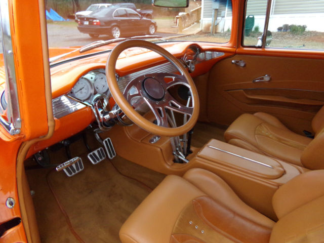 1956 Tangelo Orange Pearl Chevrolet Bel Air/150/210 Sedan
