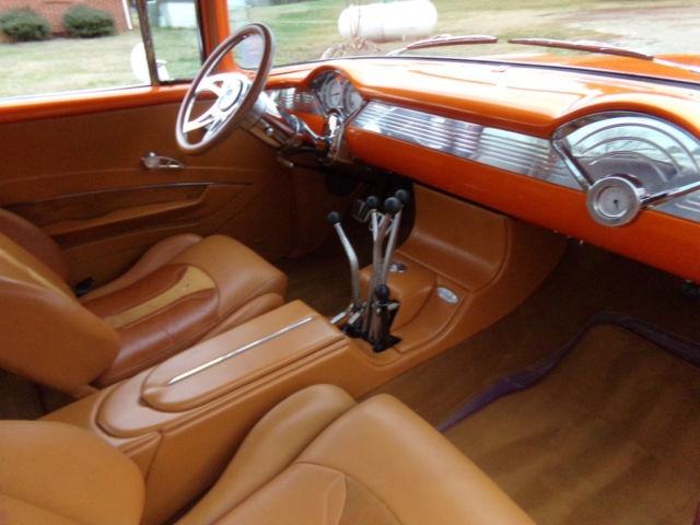 1956 Tangelo Orange Pearl Chevrolet Bel Air/150/210 Sedan