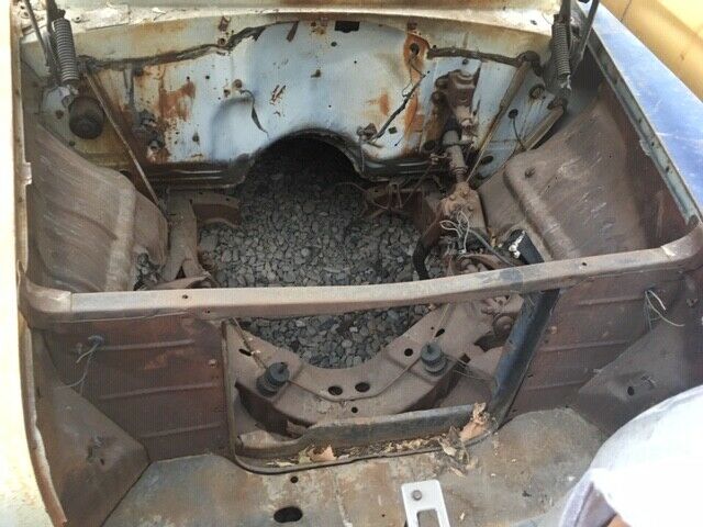 1956 Red and White Chevrolet Bel Air/150/210 4 D