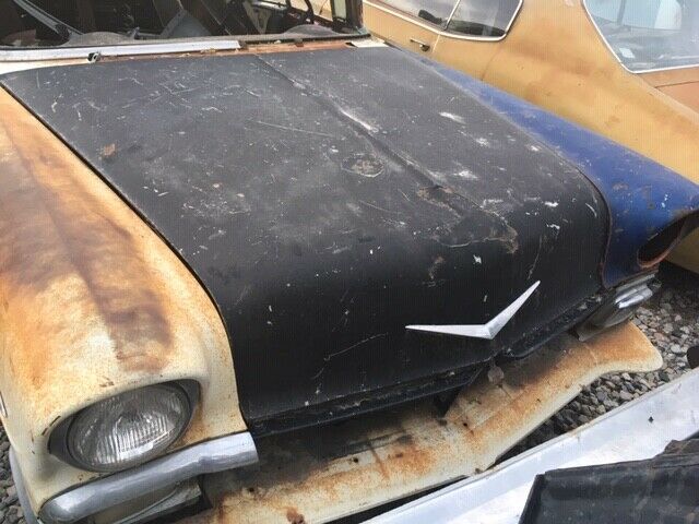 1956 Red and White Chevrolet Bel Air/150/210 4 D