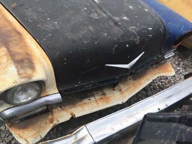 1956 Red and White Chevrolet Bel Air/150/210 4 D