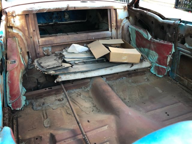 1956 Turquoise Chevrolet Bel Air/150/210 2 dr hardtop