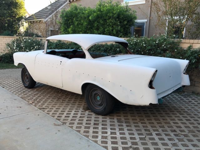 1956 Turquoise Chevrolet Bel Air/150/210 2 dr hardtop