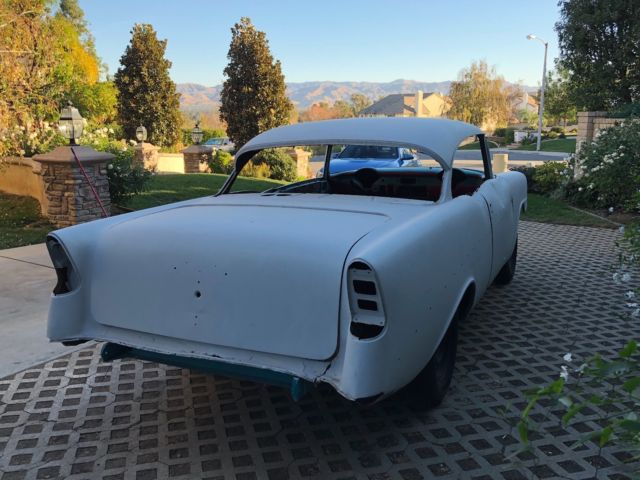 1956 Turquoise Chevrolet Bel Air/150/210 2 dr hardtop