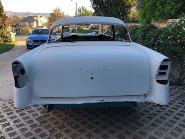 1956 Turquoise Chevrolet Bel Air/150/210 2 dr hardtop