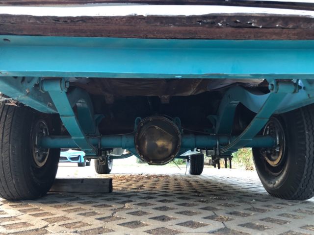 1956 Turquoise Chevrolet Bel Air/150/210 2 dr hardtop