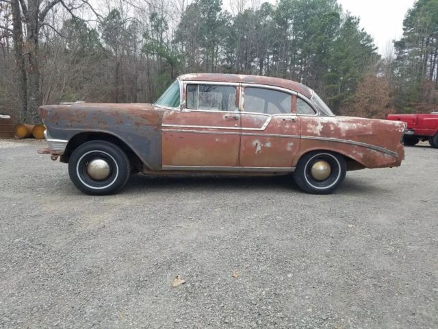1956 Brown Chevrolet Bel Air/150/210 Sedan