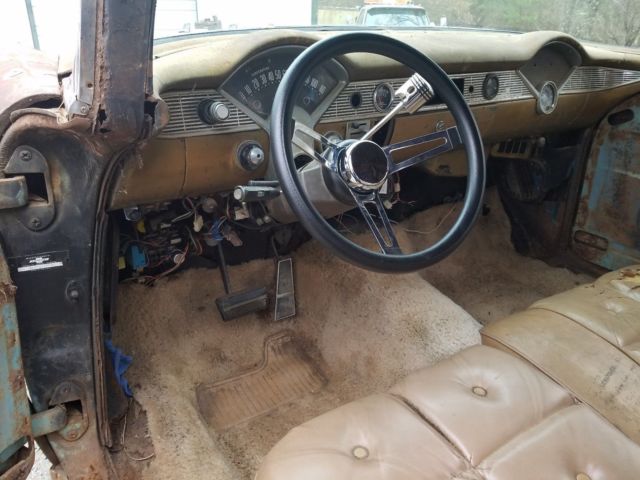 1956 Brown Chevrolet Bel Air/150/210 Sedan