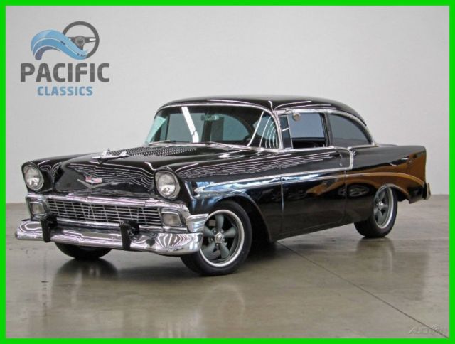 1956 Black Chevrolet Bel Air/150/210 Coupe