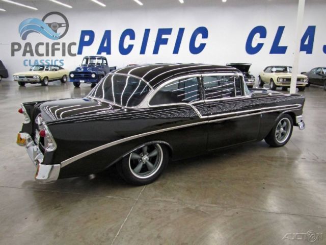 1956 Black Chevrolet Bel Air/150/210 Coupe