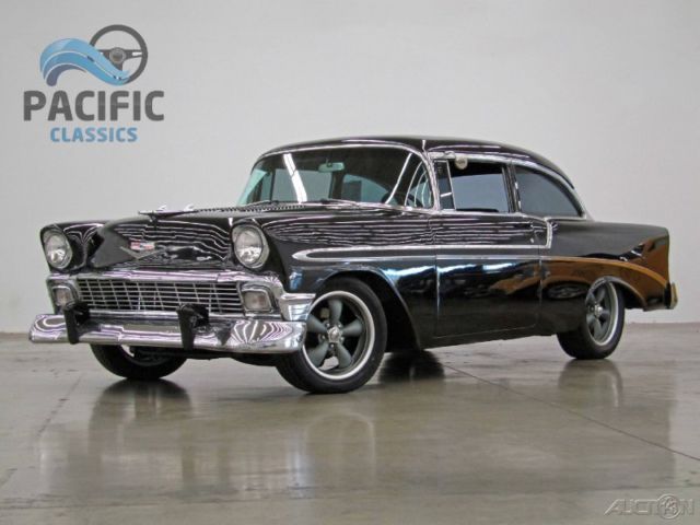 1956 Black Chevrolet Bel Air/150/210 Coupe