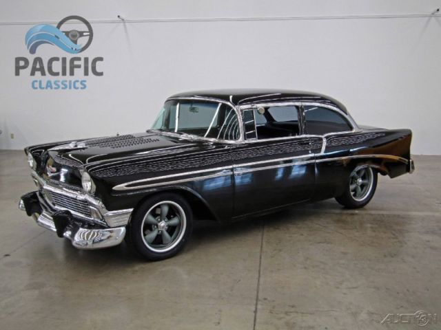 1956 Black Chevrolet Bel Air/150/210 Coupe