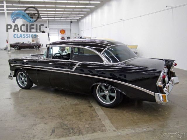 1956 Black Chevrolet Bel Air/150/210 Coupe