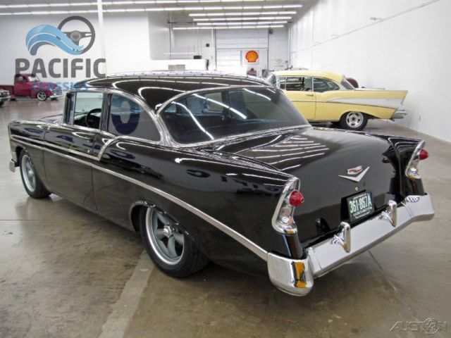 1956 Black Chevrolet Bel Air/150/210 Coupe